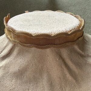 Vintage Gold choker Mesh Necklace